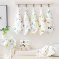 Soft 100% cotton six-layer gauze cloth for babies and kids, shown in natural white, ideal for gentle skin comfort.