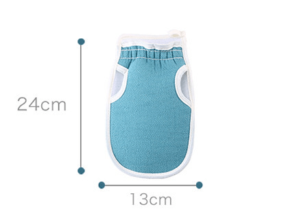Three exfoliating bath cloths set for deep skin removal, soft and textured fabric for thorough cleansing and exfoliation.