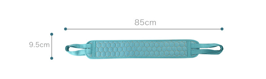 Three exfoliating bath cloths for deep skin removal, soft and textured, designed for effective body exfoliation.