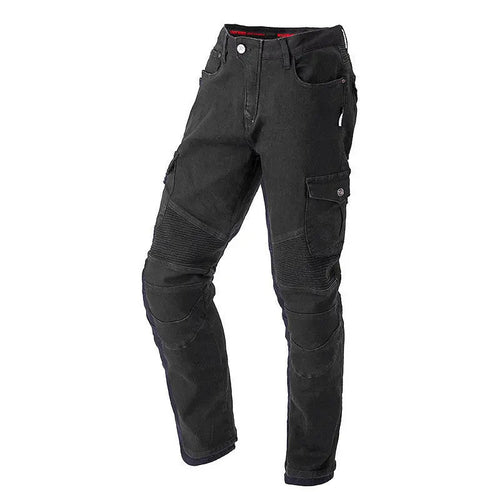 Camouflage jeans with a racing belt protector from My Store, featuring a stylish camouflage pattern and functional belt guard.