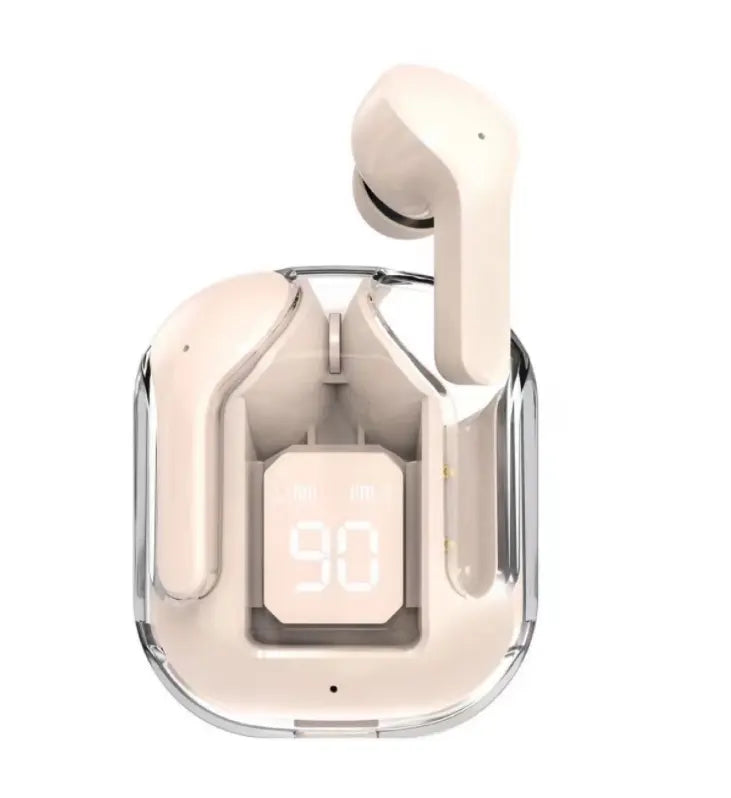 Colorful Sound wireless Bluetooth earbuds with noise canceling and ergonomic design, shown in vibrant colors.