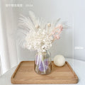 Dried flower bouquet decoration for living room DIY, featuring natural preserved flowers in a stylish arrangement.