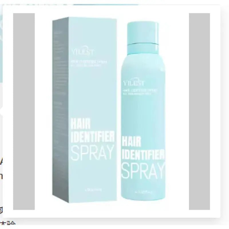 My Store Hair Identifier Spray bottle with clear label, compact design, and spray nozzle for easy application.