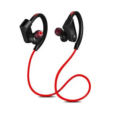 Wireless K98 Sports Bluetooth Earphones by My Store, sleek black design with ear hooks and inline controls for active use.