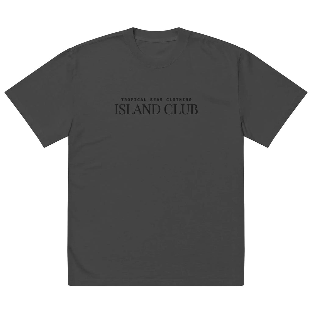 Oversized Tropical Seas faded T-shirt by My Store featuring vibrant tropical print and relaxed fit, casual summer wear.