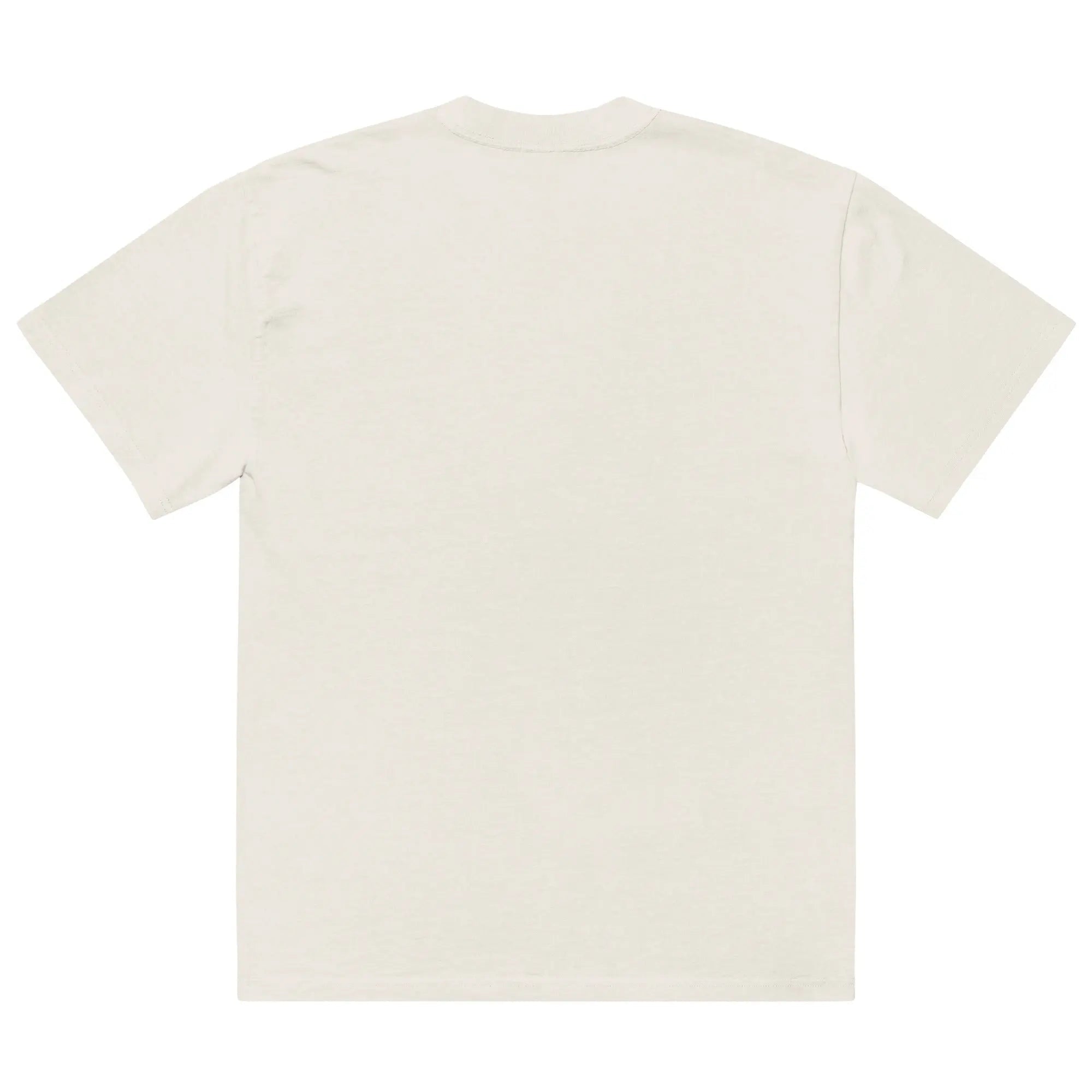 Oversized Tropical Seas faded T-shirt by My Store featuring a vibrant tropical print and relaxed fit for casual wear.