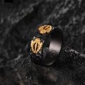 Retro adjustable women's ring featuring vintage design and intricate metalwork, perfect for stylish fashion accessories.