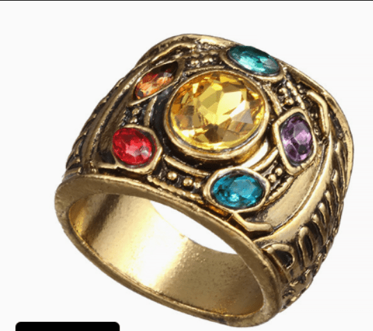 Creative Thanos ring with intricate design, featuring detailed Marvel-inspired details and a bold, statement-making appearance.