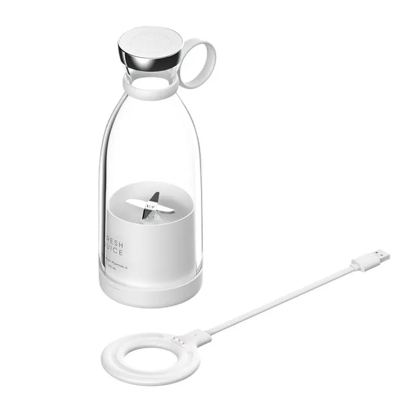 My Store USB magnetic mini portable juicer cup with sleek design, compact size, and USB charging port for on-the-go blending.