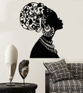 Decorative wall stickers featuring elegant woman designs, ideal for stylish home or office wall decor.