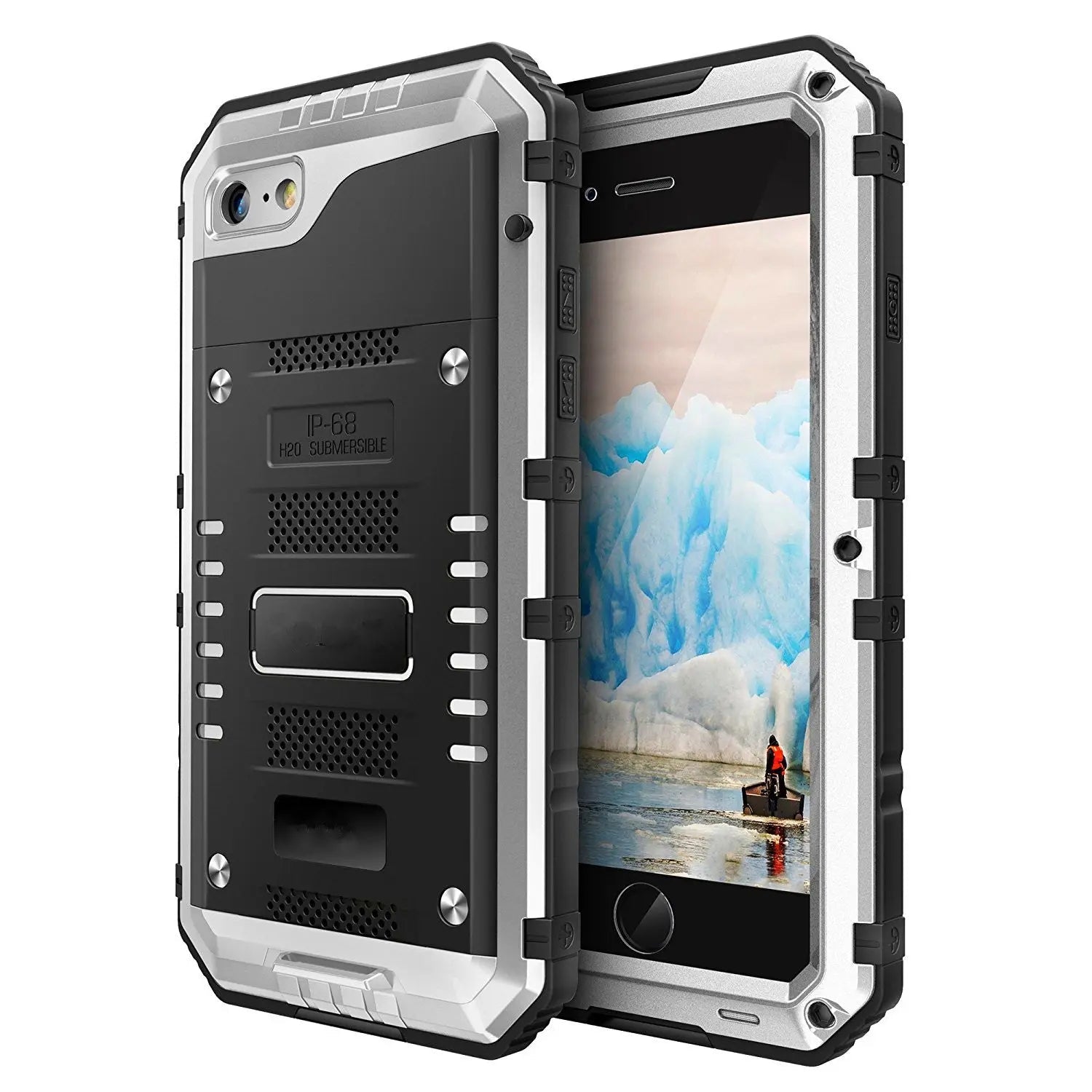 Waterproof case for iPhone 7/8/7 Plus/8 Plus by My Store, showing the clear protective cover designed for water resistance.