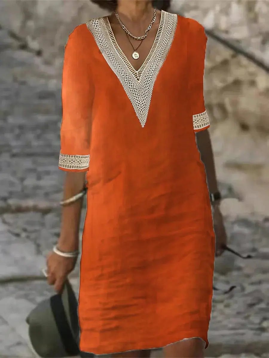 Women's casual loose dress for fall and winter, featuring a comfortable fit and stylish design by My Store.