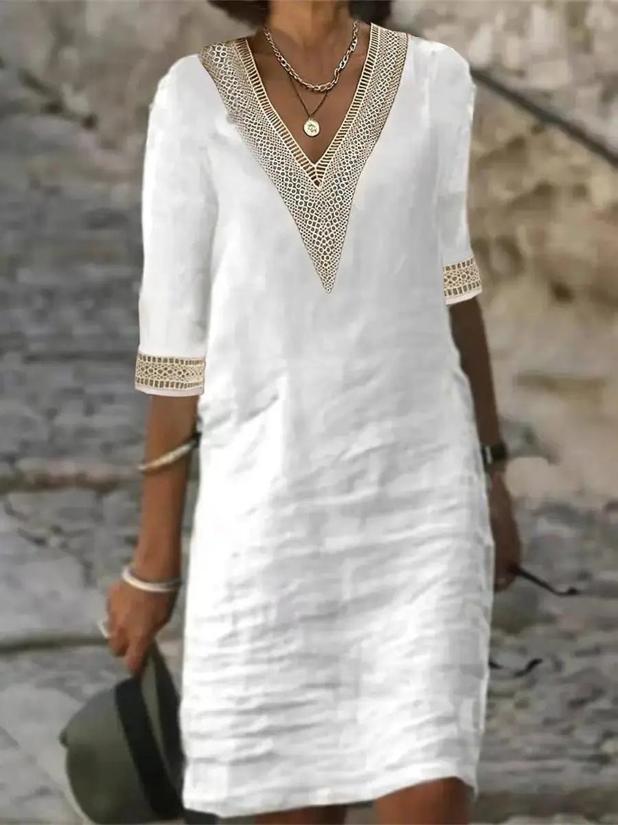 Women's casual loose dress for fall and winter, stylish and comfortable, from the YZ1224 collection by My Store.